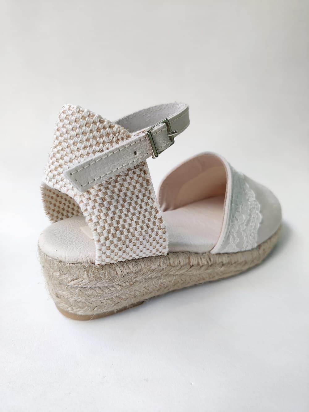 Espadrilles with wedge for girls in Plush Ice - Image 4