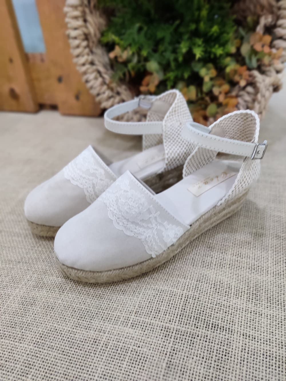 Espadrilles with wedge for girls in Plush Ice - Image 7
