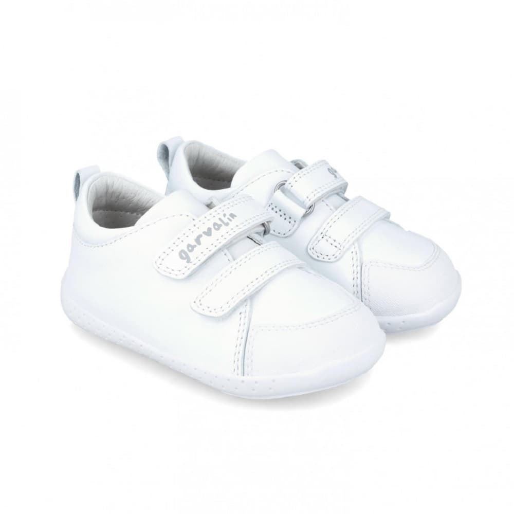Garvalín soft slippers in White for babies - Image 1