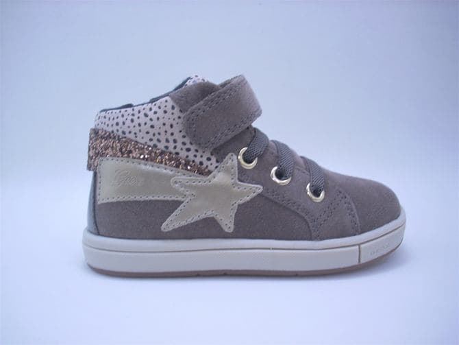 Geox Baby Girl's Trainer Trottola Taupe - Image 3