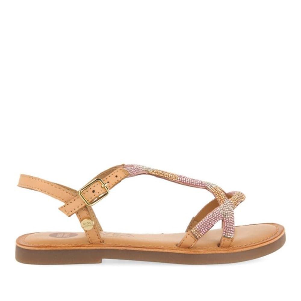 Gioseppo Pink Sandals with Crystals Velizy kids - Image 3