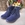 Girl's Navy Blue Military Style Boots - Image 1