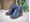 Girl's Navy Blue Patent Leather Ankle Boot - Image 1