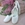 Girl's Salvia Linen espadrille with ribbons - Image 1