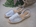 Girl Silver Glitter Menorcan sandals - Image 1