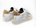 Golden Star White Glitter Gold Leather Sneakers with Velcro Yowas - Image 2