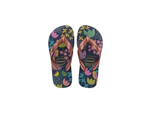 Havaianas Children's Flip Flops Kids Flowers Blue - Image 1