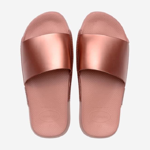 Havaianas Classic Metallic Pink Shovels for girls and women - Image 1