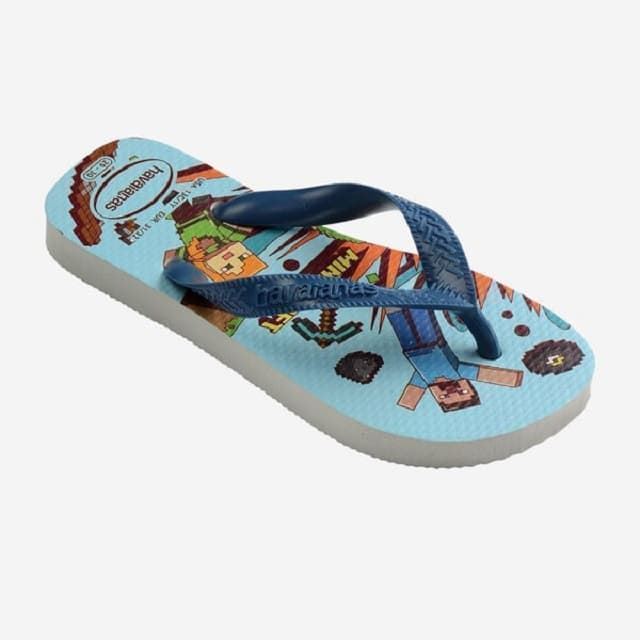 Havaianas Kids Minecraft Blue Jeans - Image 2