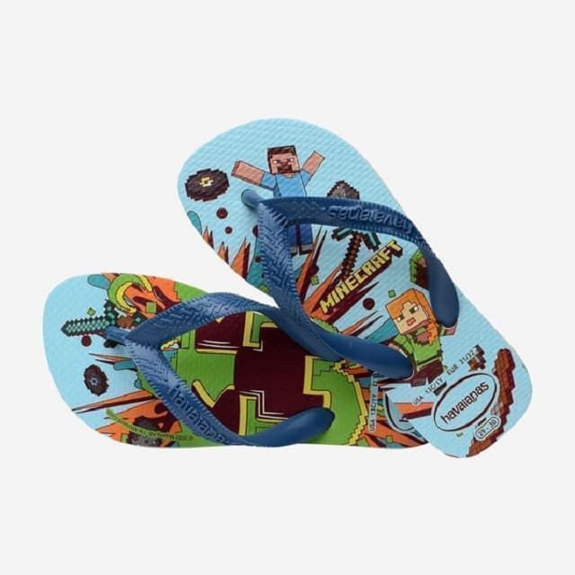 Havaianas Kids Minecraft Blue Jeans - Image 3