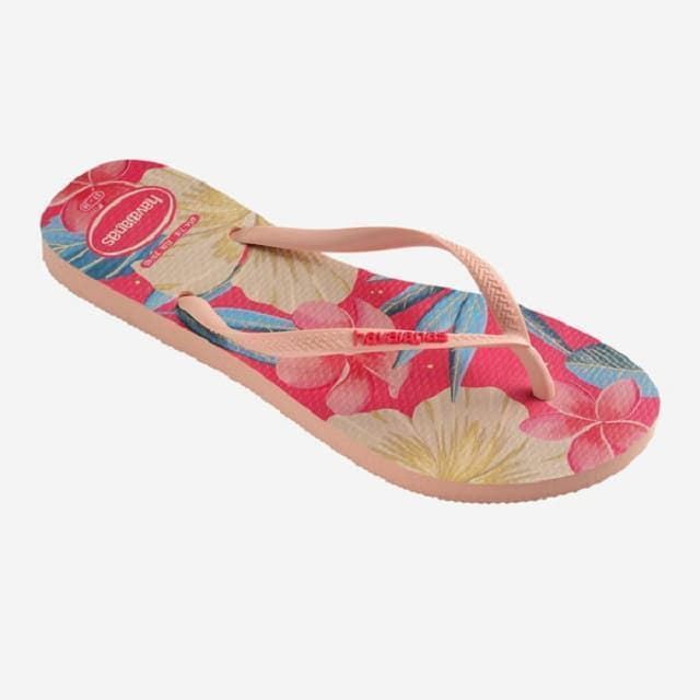 Havaianas Slim Floral pink girls and woman - Image 2