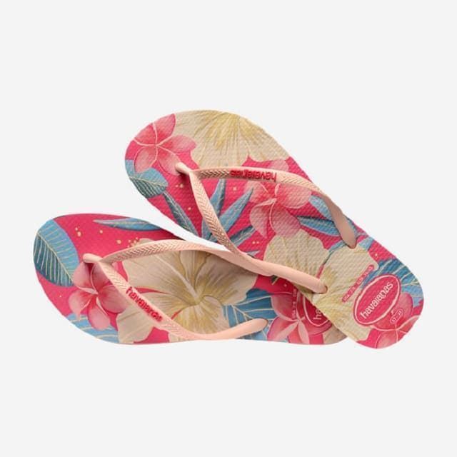Havaianas Slim Floral pink girls and woman - Image 3
