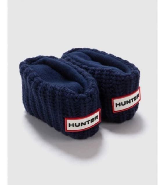 Hunter Sock for Boys Navy Blue Boots - Image 2