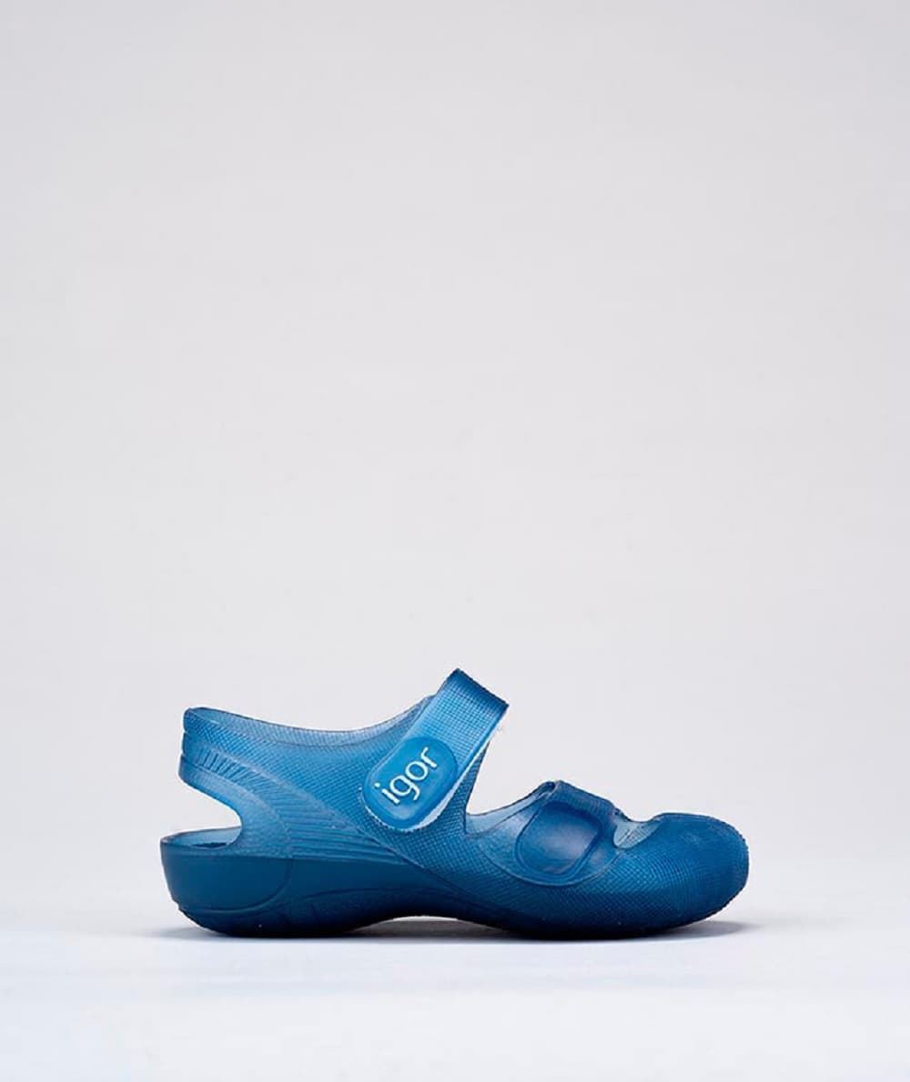 Igor Blue Bondi Translucent Sandal for kids - Image 3