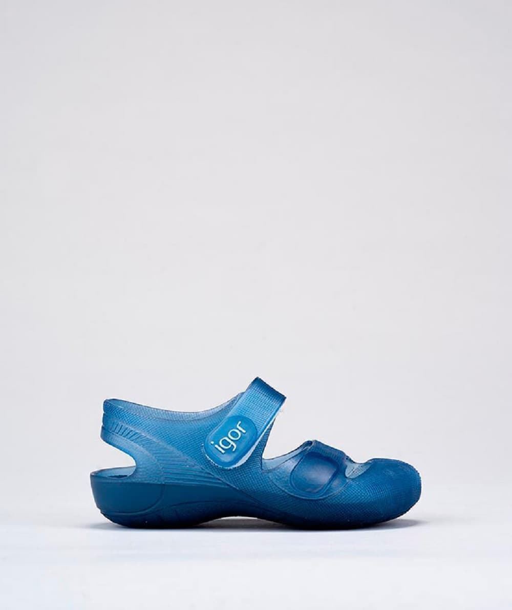 Igor Blue Bondi Translucent Sandal for kids - Image 4