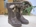 Igor Girl's Rain Boot Taupe Patent Leather - Image 1