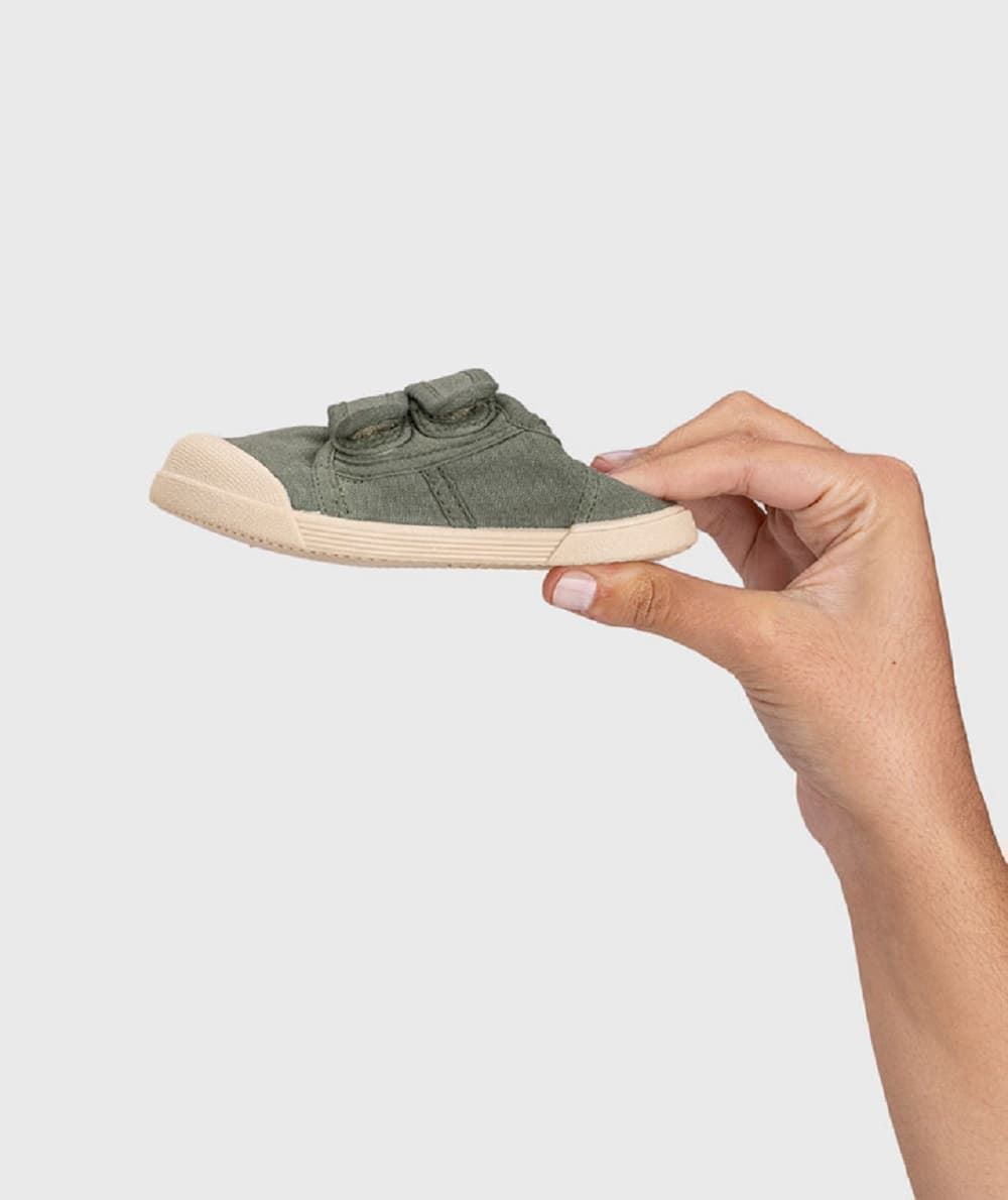 Igor Khaki Canvas Sneakers respectful for children - Image 3