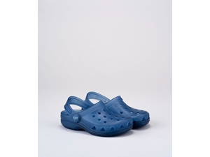 Igor Poppy Translucent Navy Clog for children - Image 1