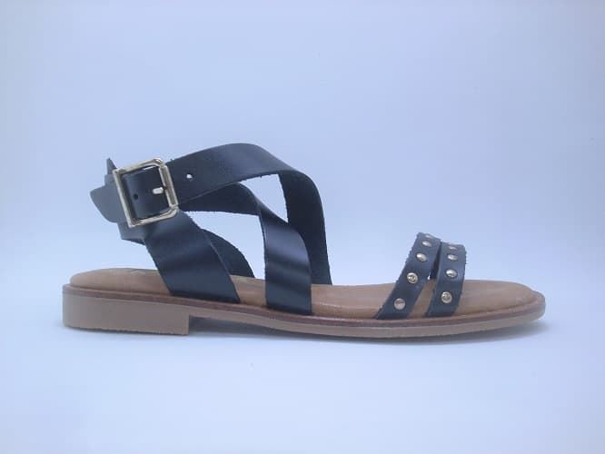 Kaola Black Studded Sandal - Image 3