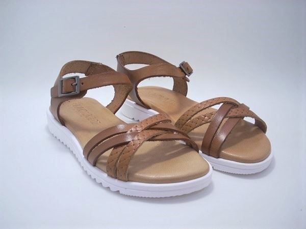 Kaola Girl Leather Sandal - Image 2