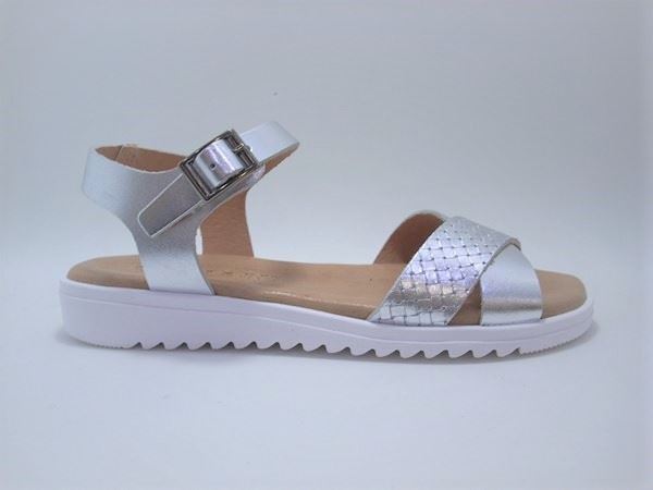 Kaola Girl Silver Sandal - Image 1