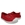 La Cadena Children's Red Canvas Shoes with Toecap - Image 1