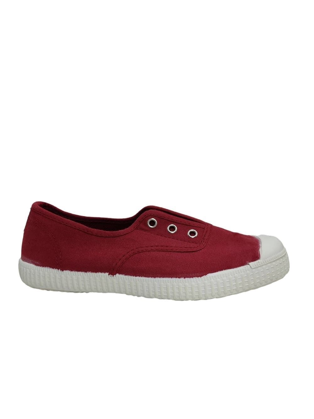 La Cadena Rubi Canvas Children's Sneakers with Toe - Image 2