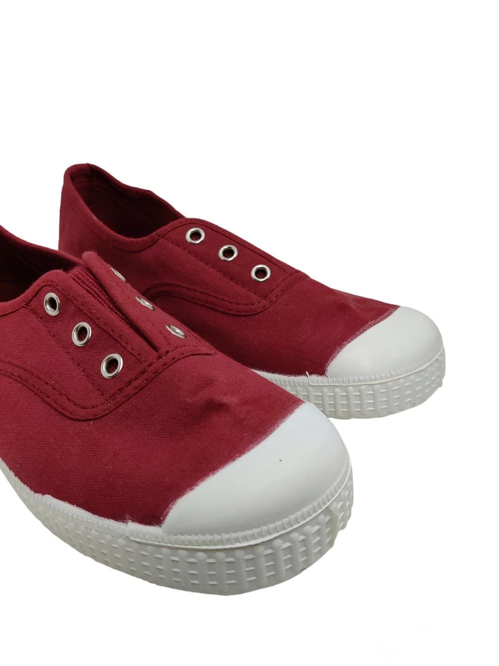 La Cadena Rubi Canvas Children's Sneakers with Toe - Image 4