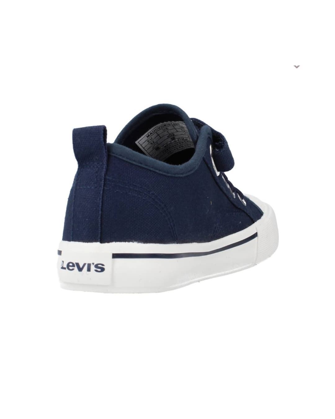 Levi's Unisex Kids Navy Blue Canvas Sneakers - Image 4