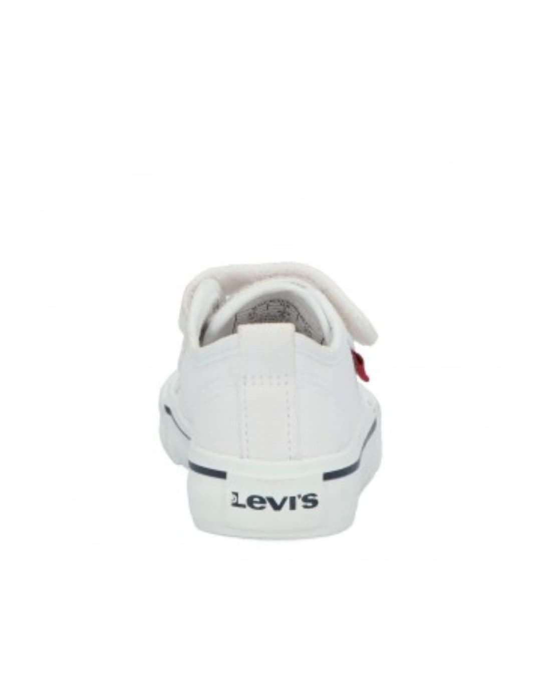 Levi's Unisex White Canvas Sneakers Kids - Image 3