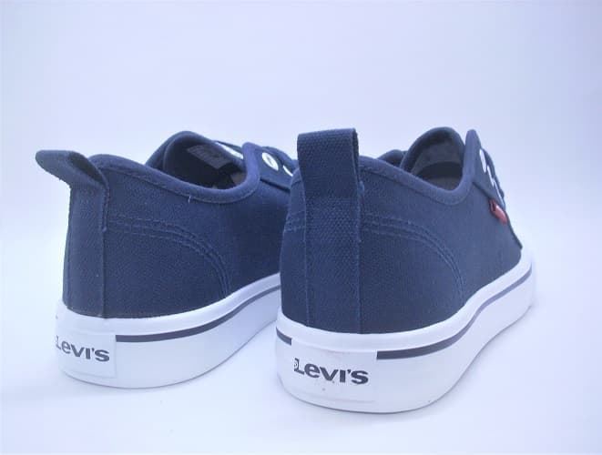 Levi´s Kids Canvas Navy Blue Shoes - Image 4
