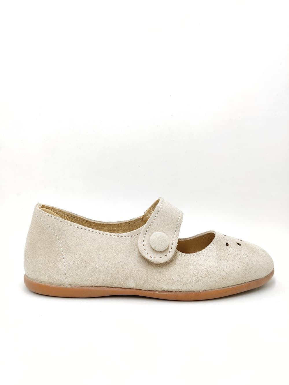 Merceditas sweets for girls in raw suede - Image 2