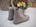 Military style boots girl Taupe - Image 2