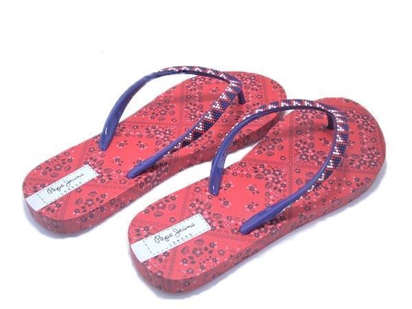 Pepe Jeans Flip flops girl woman Red - Image 3
