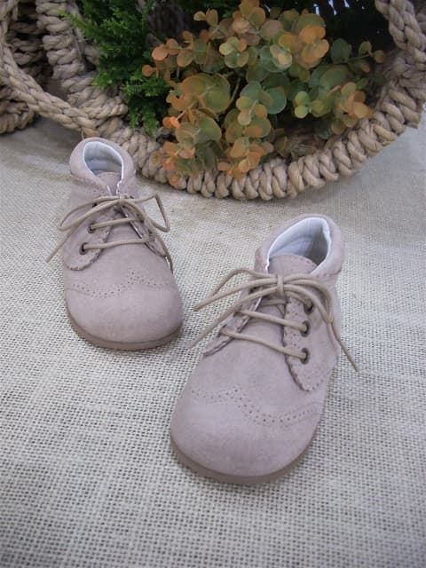 Pirufin Baby booties Suede Earth - Image 2