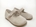 Pirufin (Piruflex) Mary Janes for baby girls in Taupe suede - Image 1
