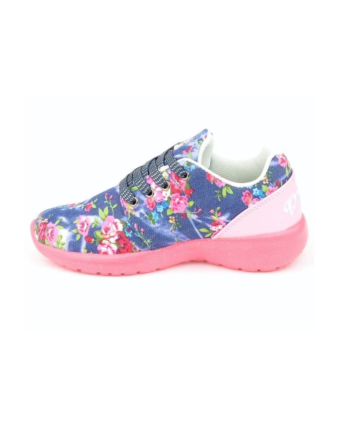Primigi flower print canvas sneakers for girls - Image 4