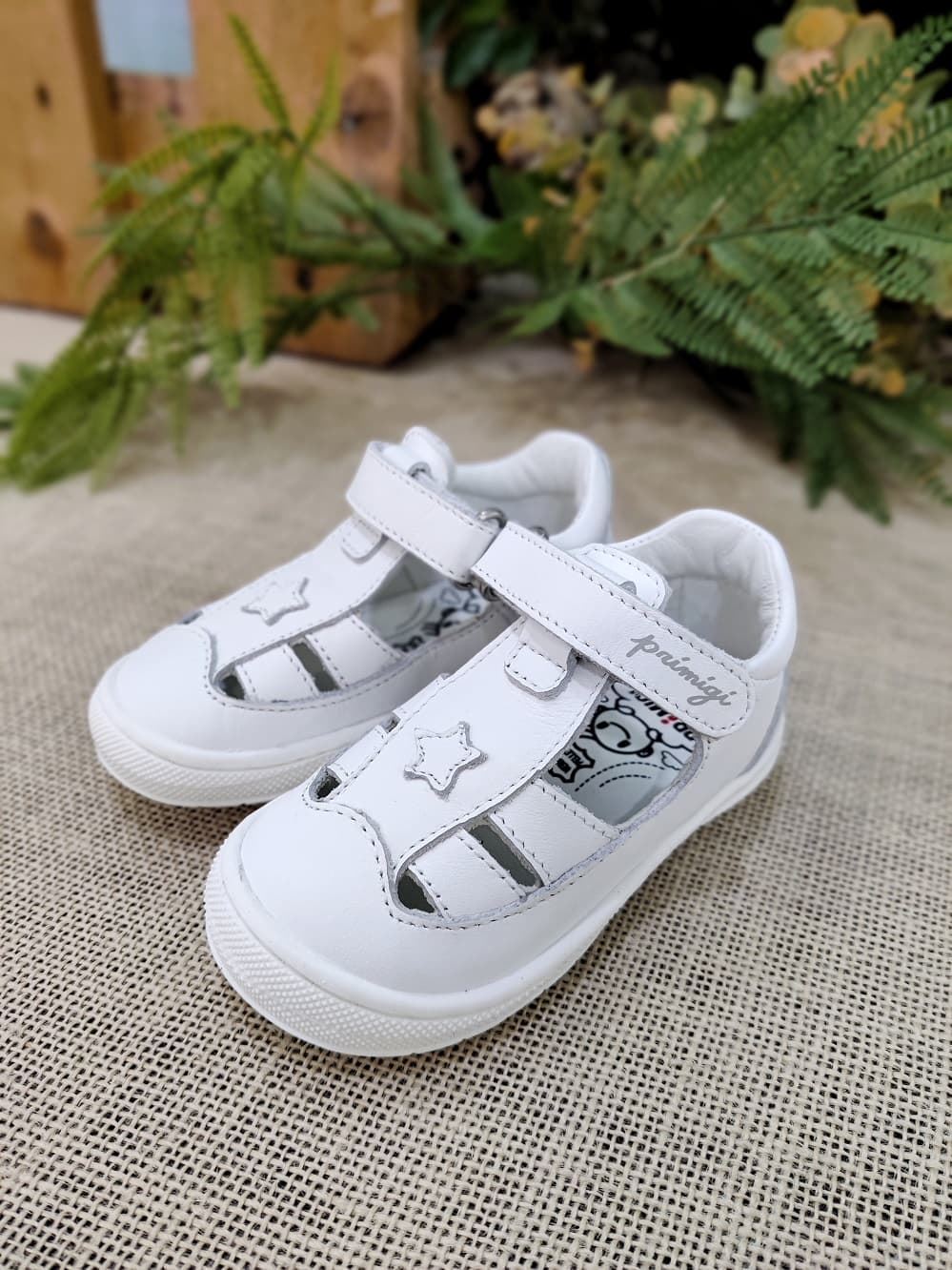 Primigi Soft Sandals in White first steps - Image 4