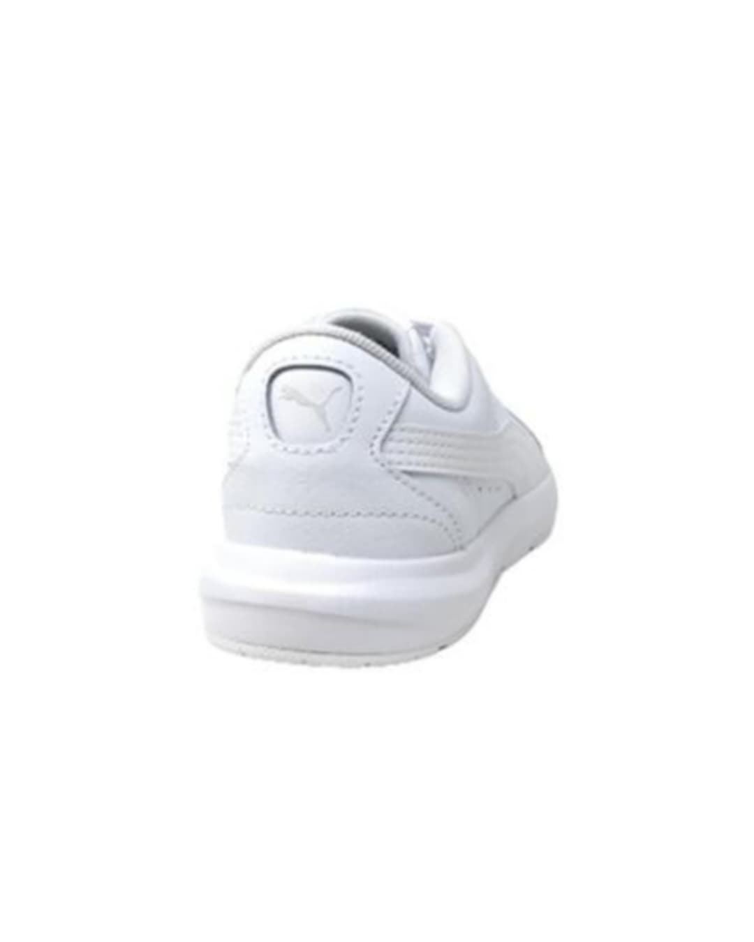 Puma Evolve Court Jr White Children's Sneakers with Lace - Image 2