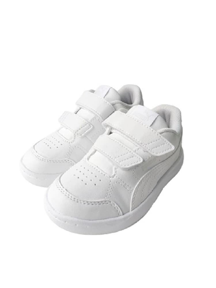 Puma Evolve Court White Kids Sneakers - Image 1
