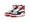 Puma Rebound Joy High Top Shoes Red Black Kids - Image 1