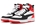 Puma Rebound Joy High Top Shoes Red Black Kids - Image 1