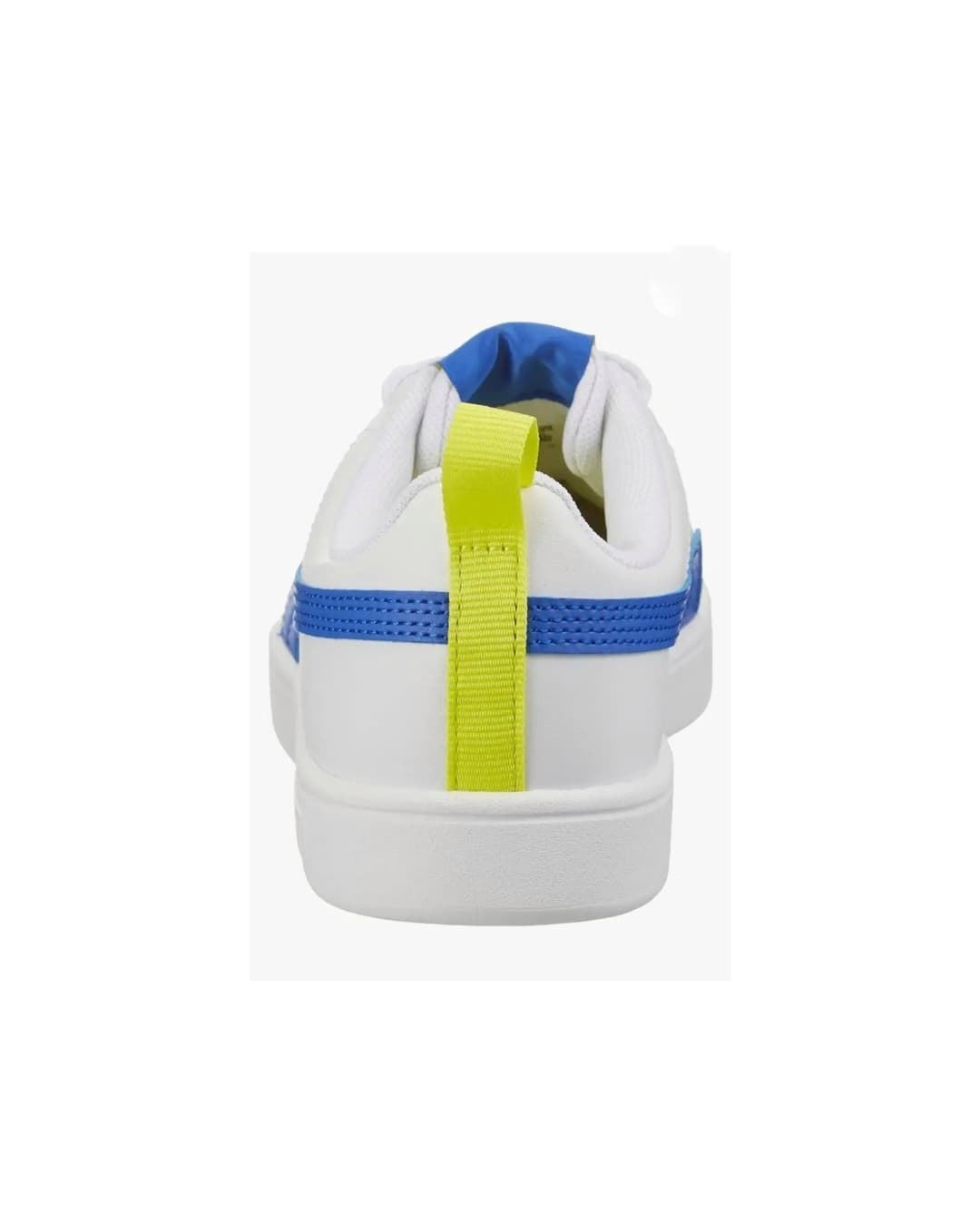 Puma Rickie Jr Sneakers White Blue with lace - Image 3
