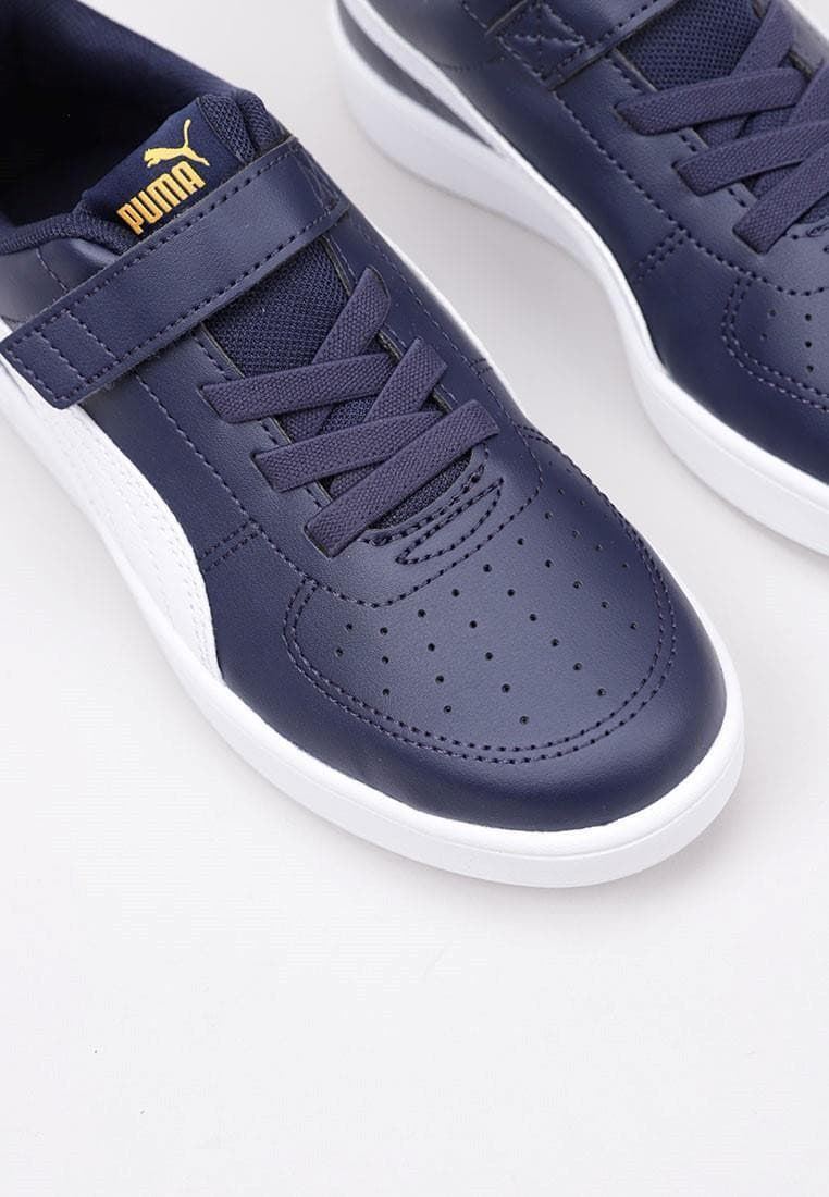 Puma Rickie Navy Blue Sneakers with Velcro - Image 2