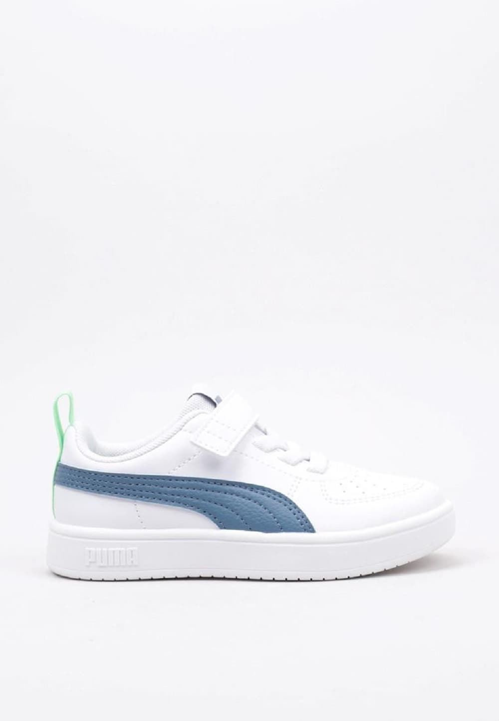 Puma Rickie Sneakers White-Jeans with Velcro - Image 1