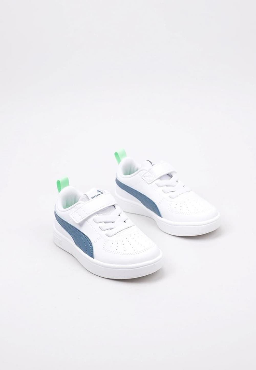 Puma Rickie Sneakers White-Jeans with Velcro - Image 2