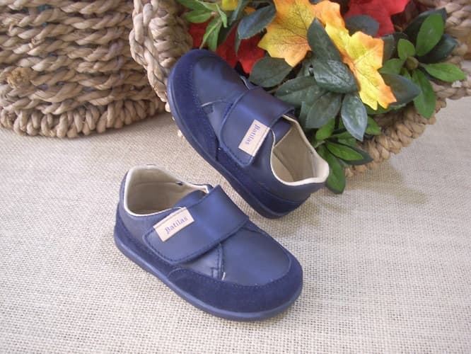 Respectful Baby Shoe Navy Blue - Image 3