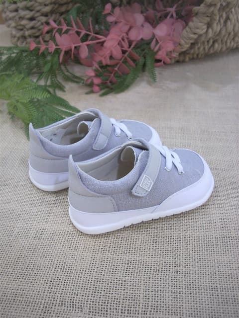 Respectful gray shoe for babies Piruflex - Image 3