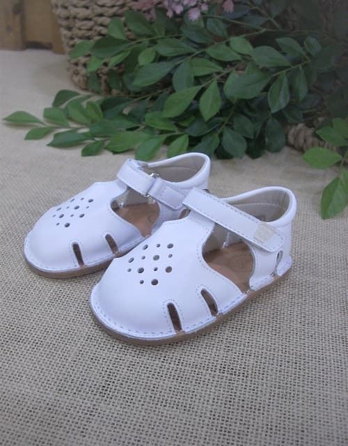 Respectful sandal for babies White Piruflex - Image 1
