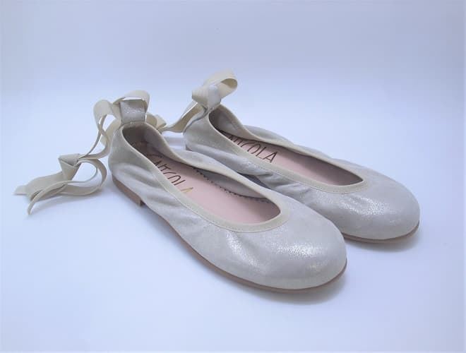 Ruth Secret Ballerina Mink Ribbons Shine - Image 4